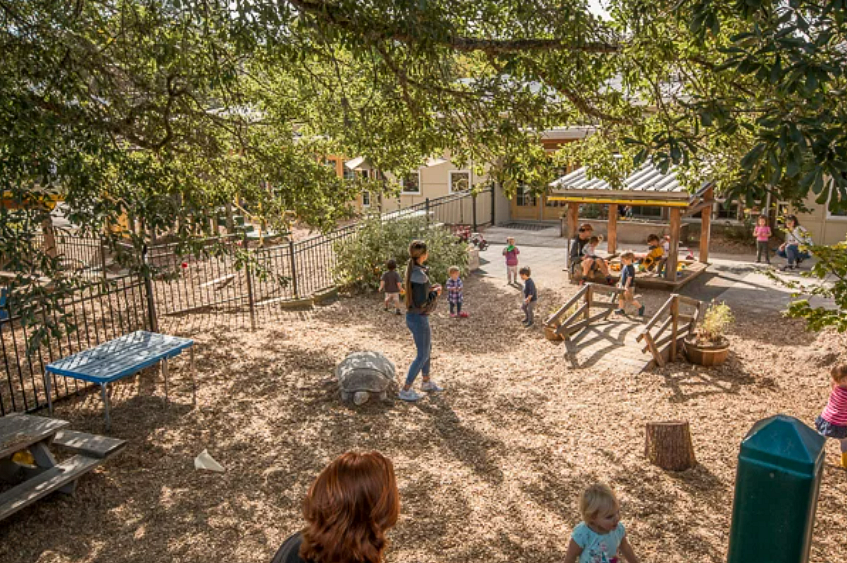 Moss Street Children's Center play area