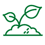 icon of a sprouting plant