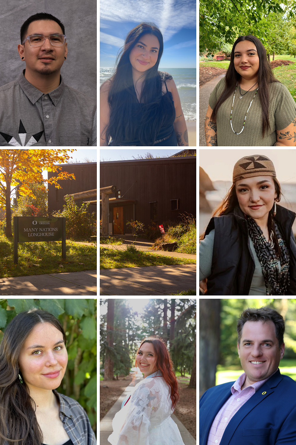 Headshots of future steward award recipients