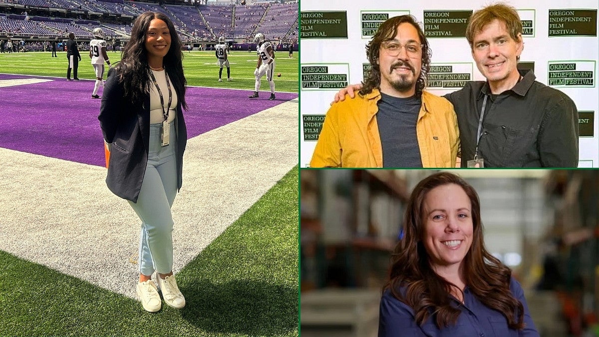 Collage of UO alumni