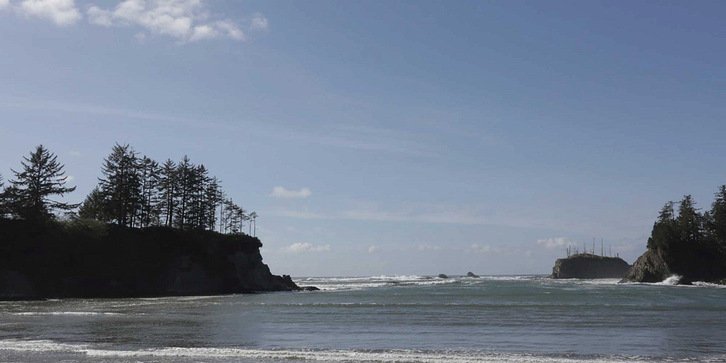 The Pacific coast near OIMB The Pacific coast near OIMB