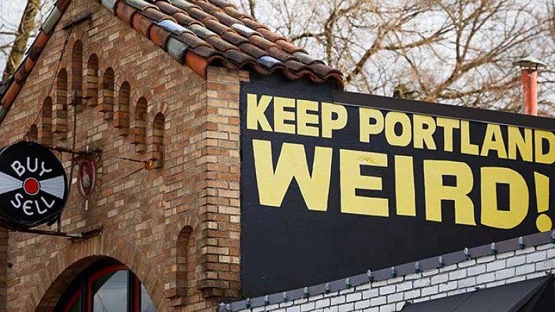 Keep Portland Weird sign