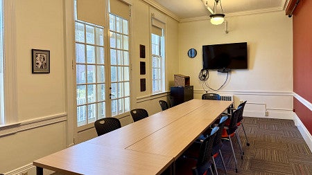 Interior of Leona Tyler Conference Room