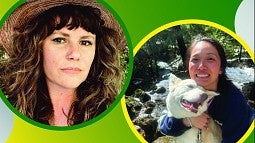 Libby Cox and Lisa Thai