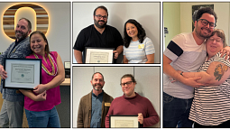 Collage of Graduate Education Excellence Award winners